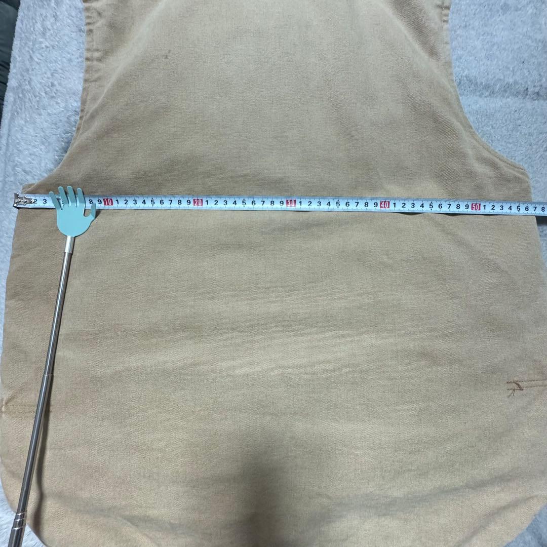 ト*ー様 Carhartt ベスト　ダックベスト　ベージュ