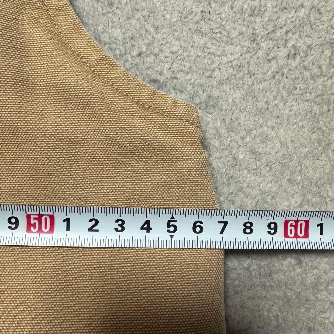 ト*ー様 Carhartt ベスト　ダックベスト　ベージュ