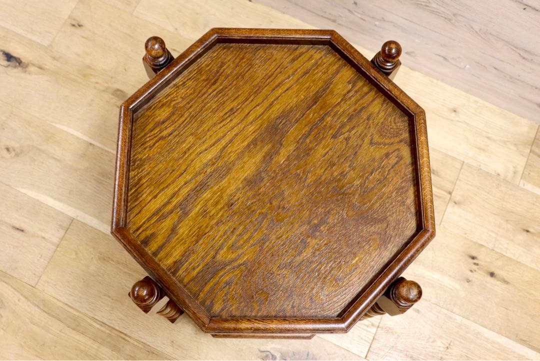 GMIK193○三越ブルージュ Brugge カントリーハウス 八角 ワゴン サ