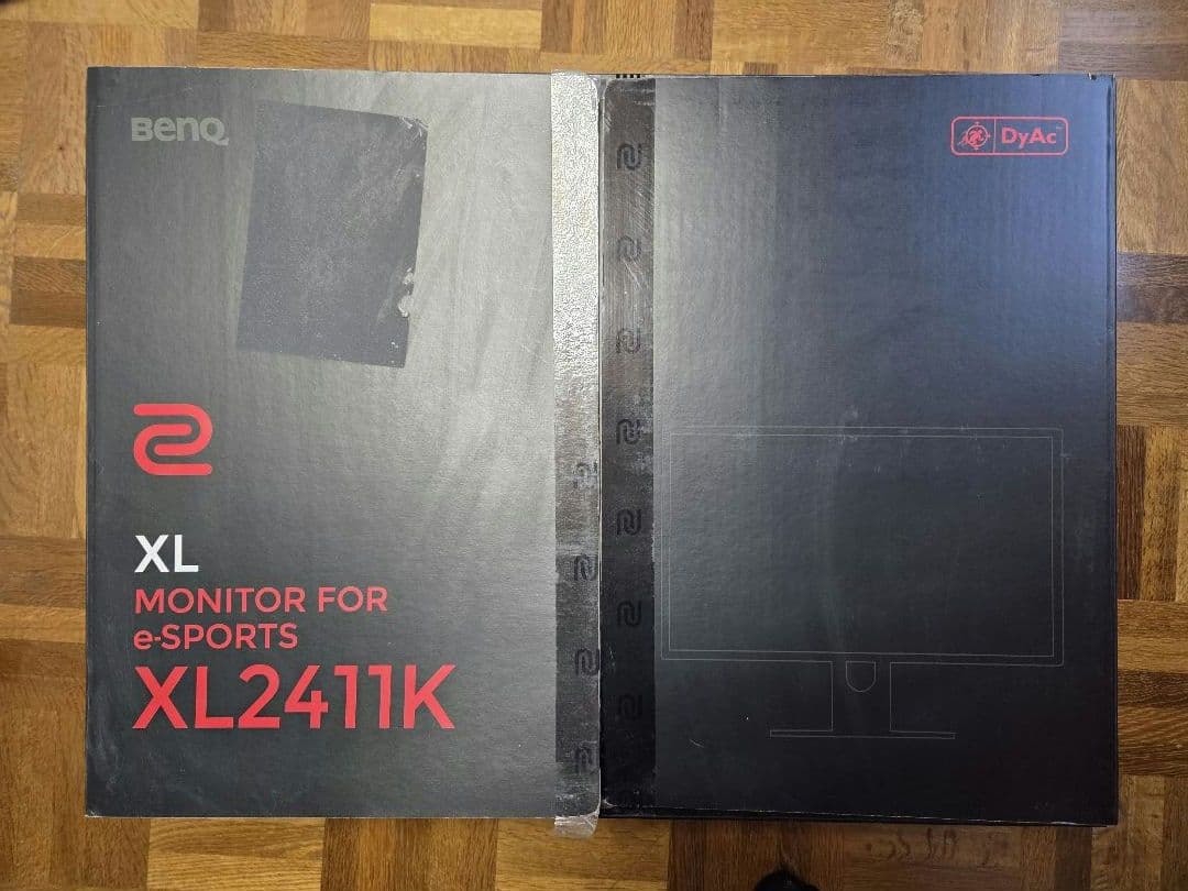 BenQ XL2411K 24インチ モニター コントロールパネル付