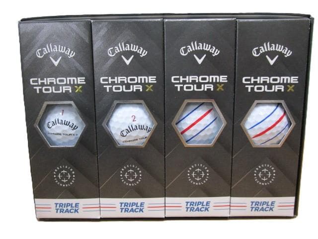 キャロウェイ　クロムツアーX　トリプルトラック　ホワイト2ダースセット