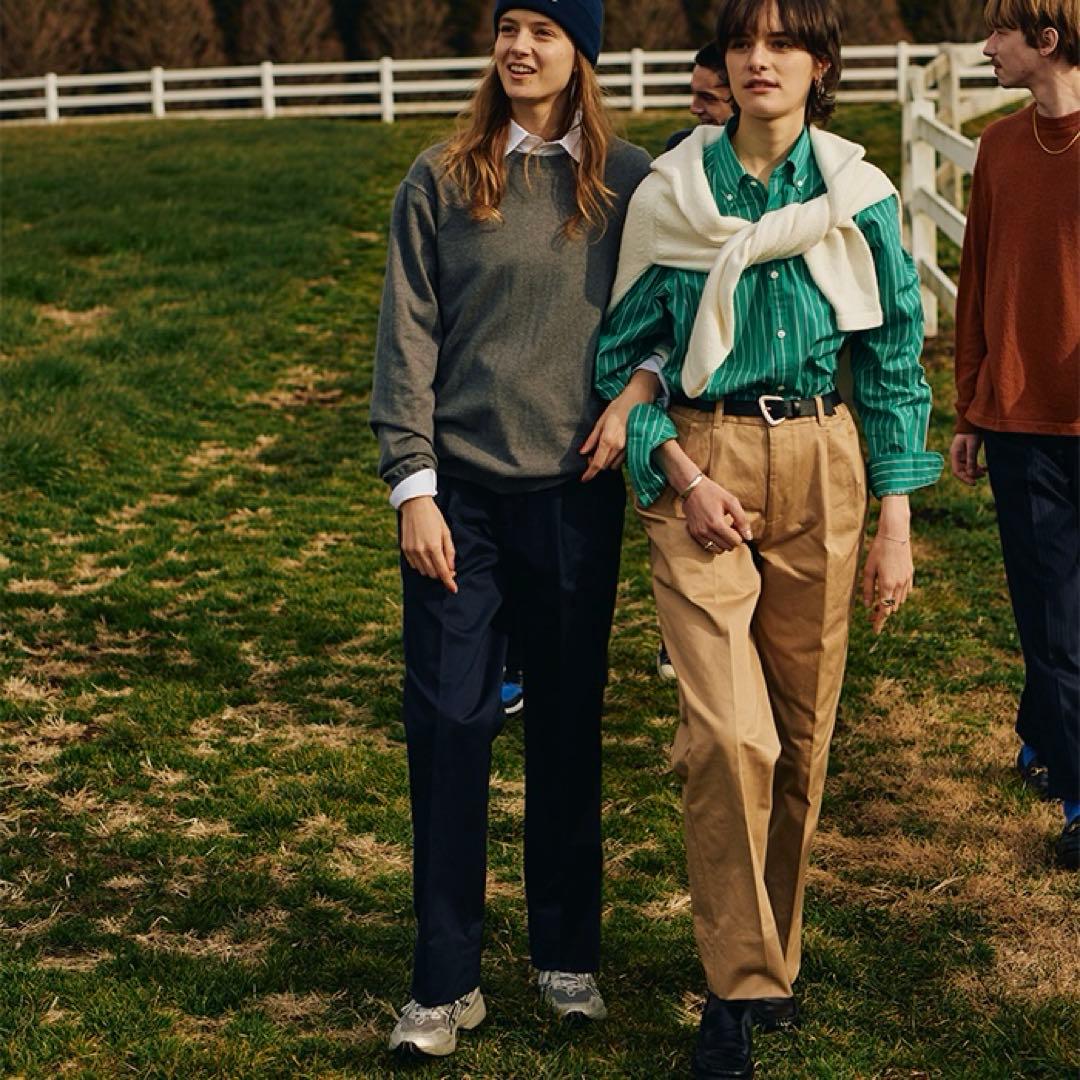 NEAT brooks brothers チノパン 別注 ベージュ