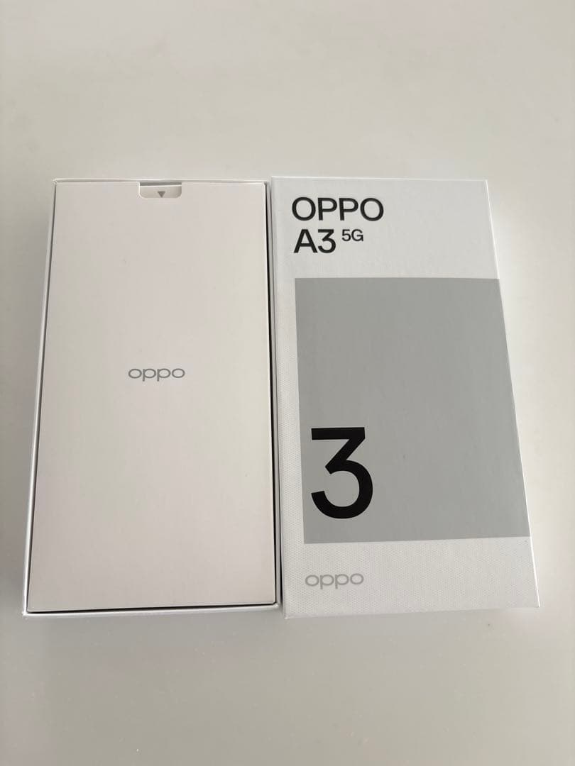 【新品未使用】　OPPO A3 5G 128GB ブラック