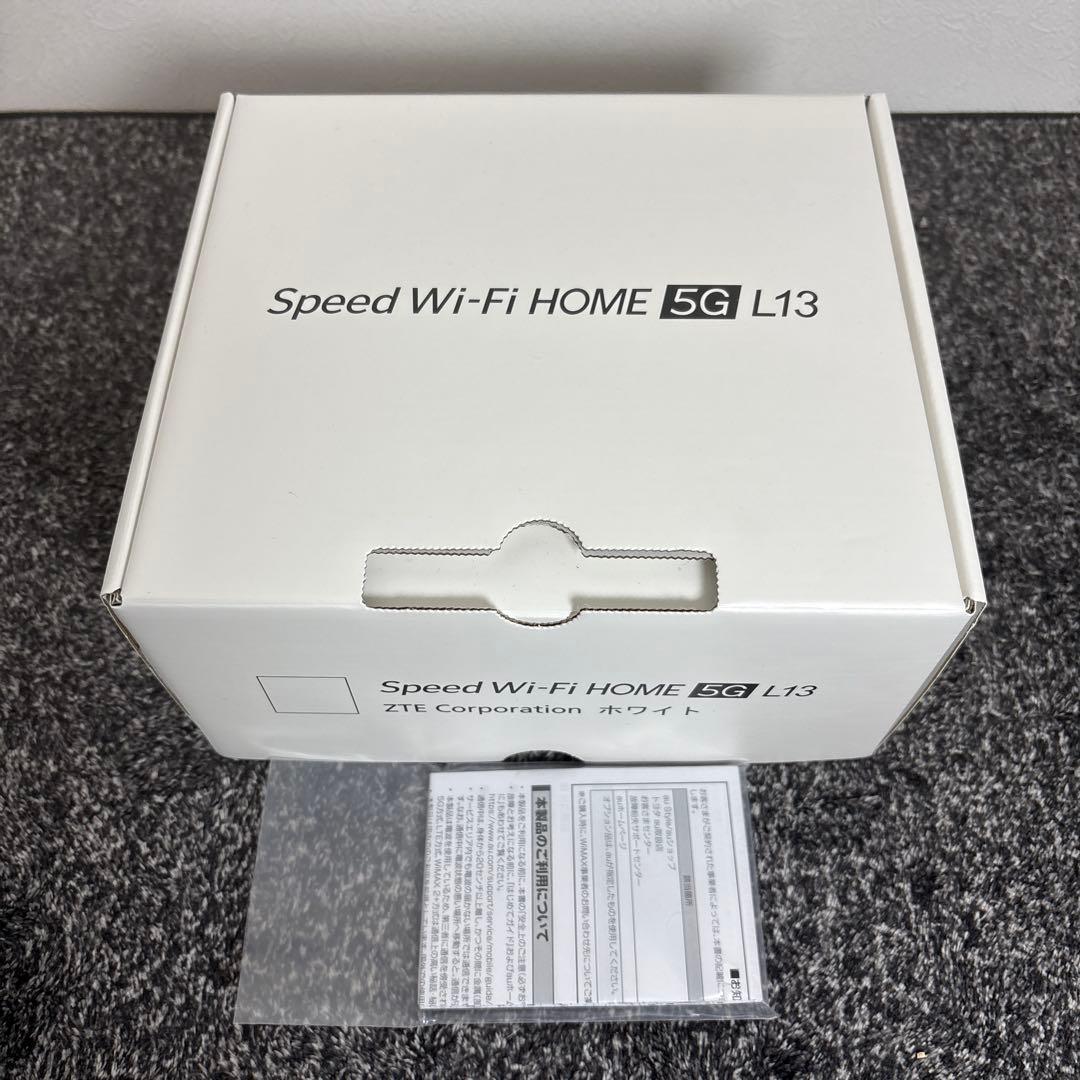 ルーター・ネットワーク機器 SpeedWi-Fi 5G L13