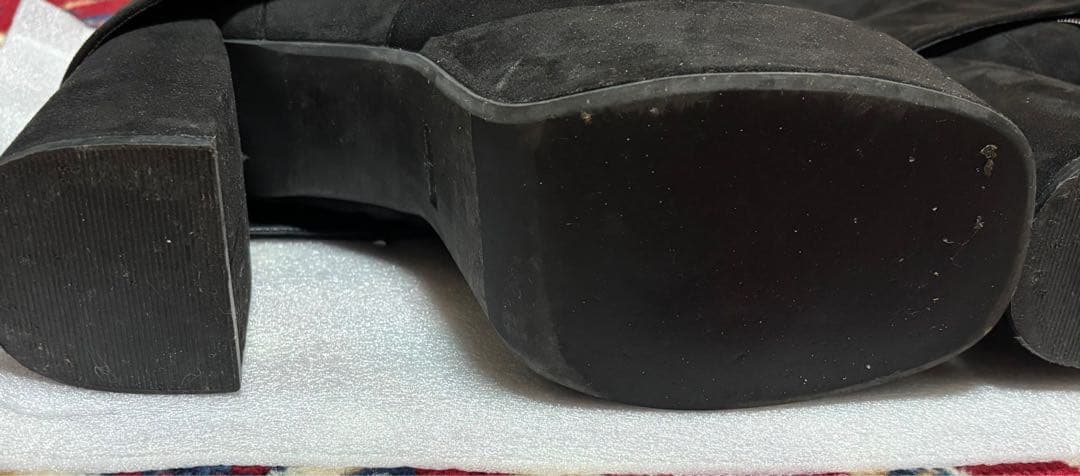 EMODA ルーズフレアカバーフィットブーツ　Lサイズ