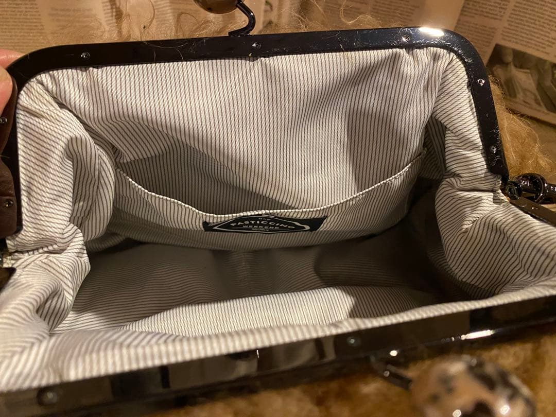 WEEKEND MaxMara☆パスティチーノバッグ(テディベア風)