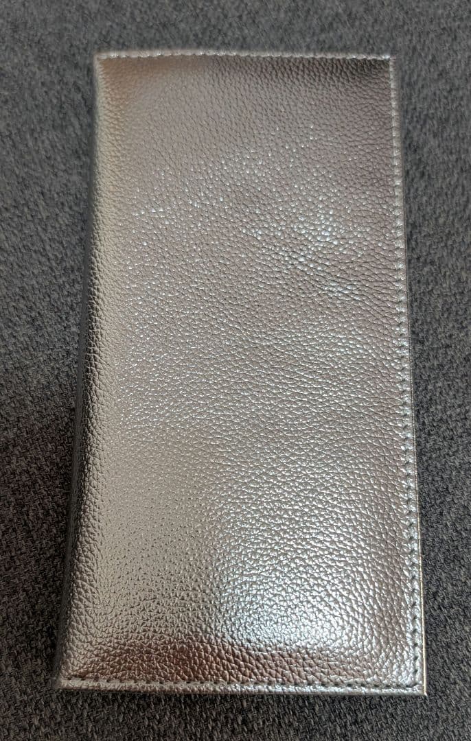 皇居 長財布 シルバー 新品未使用