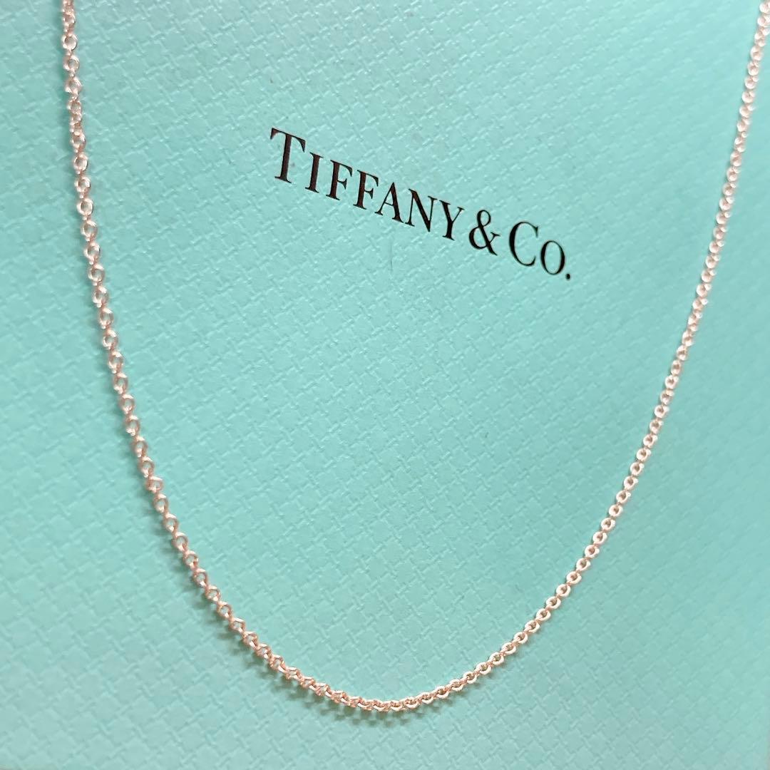 ティファニー ネックレスチェーン 925 約40cm シルバー PERETTI