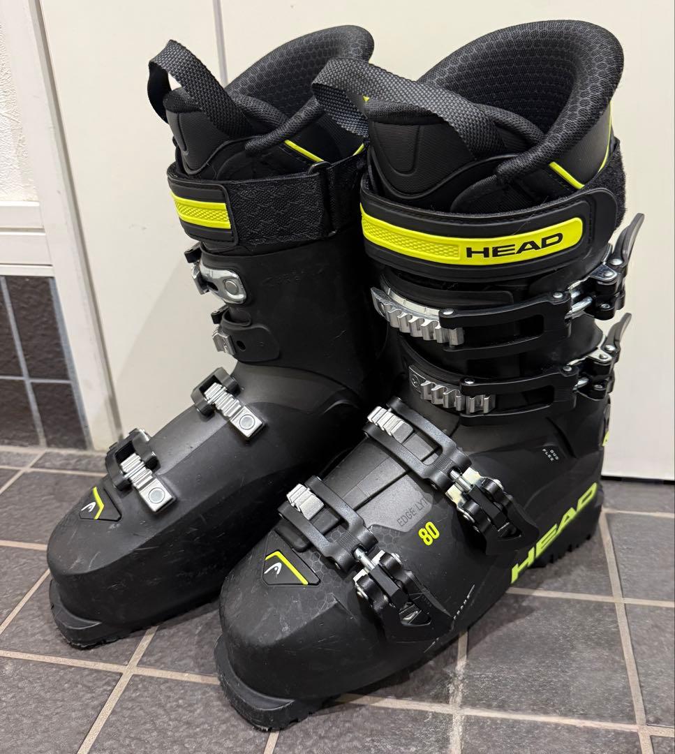 HEAD スキー ブーツ 80 ブラック/イエロー