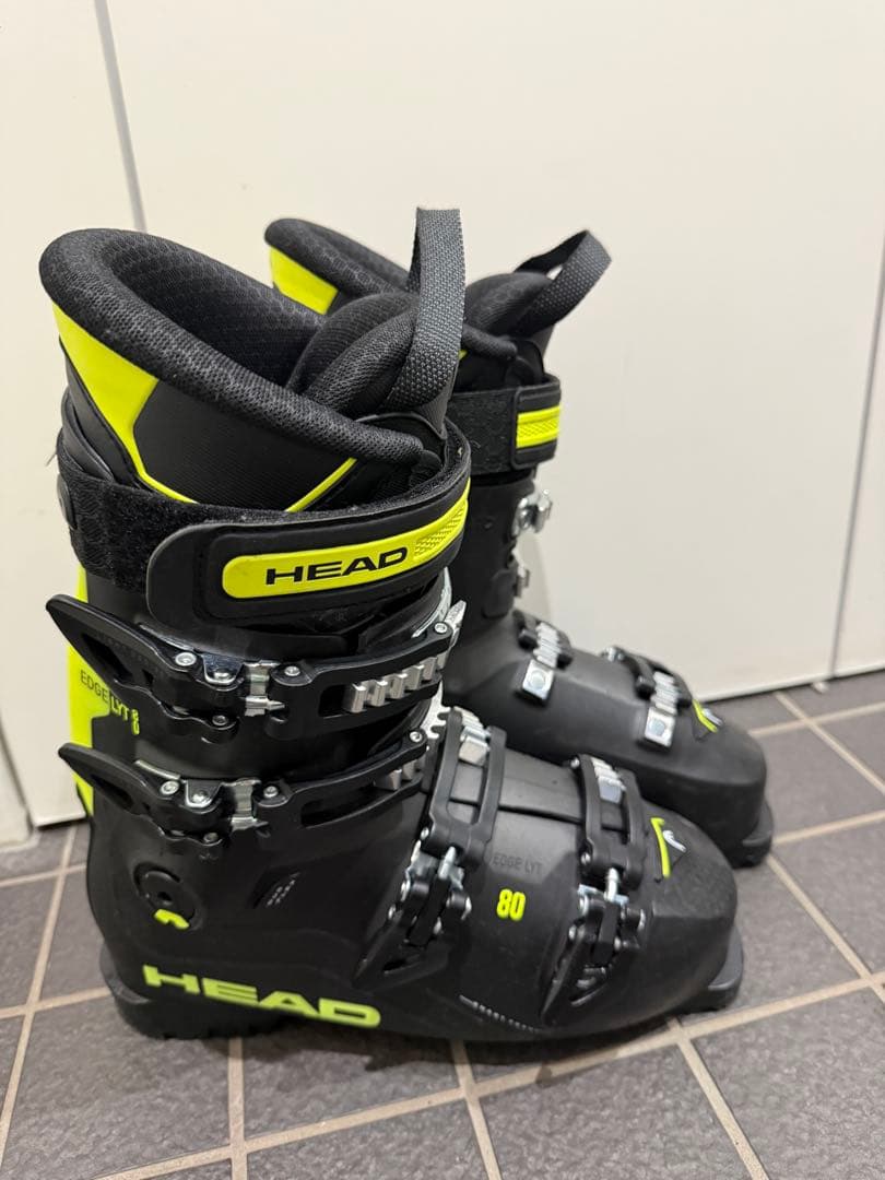 HEAD スキー ブーツ 80 ブラック/イエロー