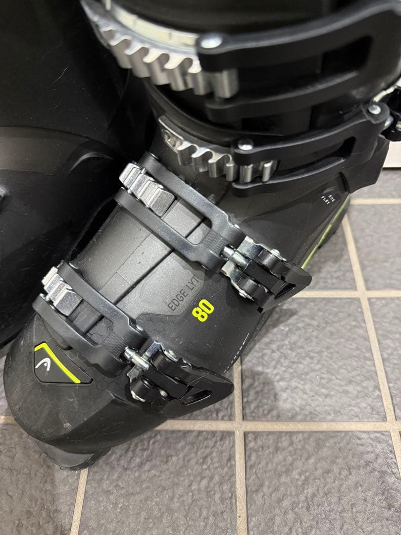 HEAD スキー ブーツ 80 ブラック/イエロー