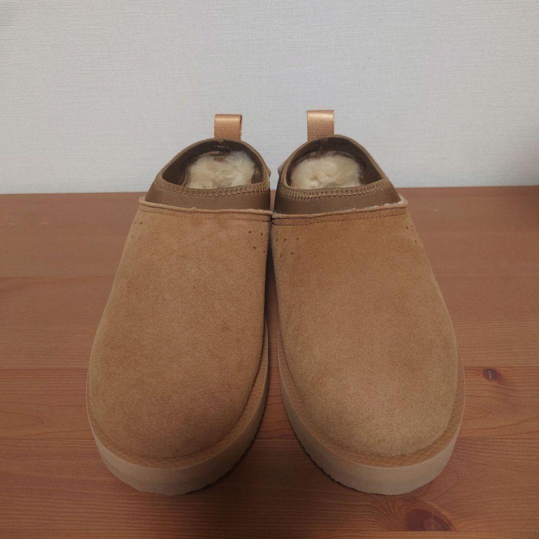 ふむ様 SUICOKE スイコック ムートンサボ スリッポン ブラウン 24cm