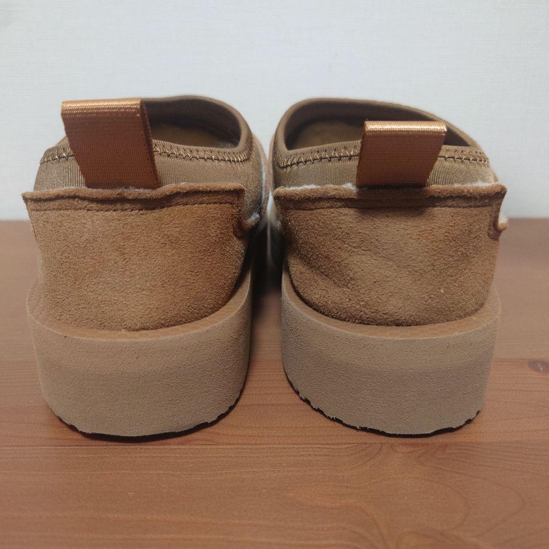 ふむ様 SUICOKE スイコック ムートンサボ スリッポン ブラウン 24cm