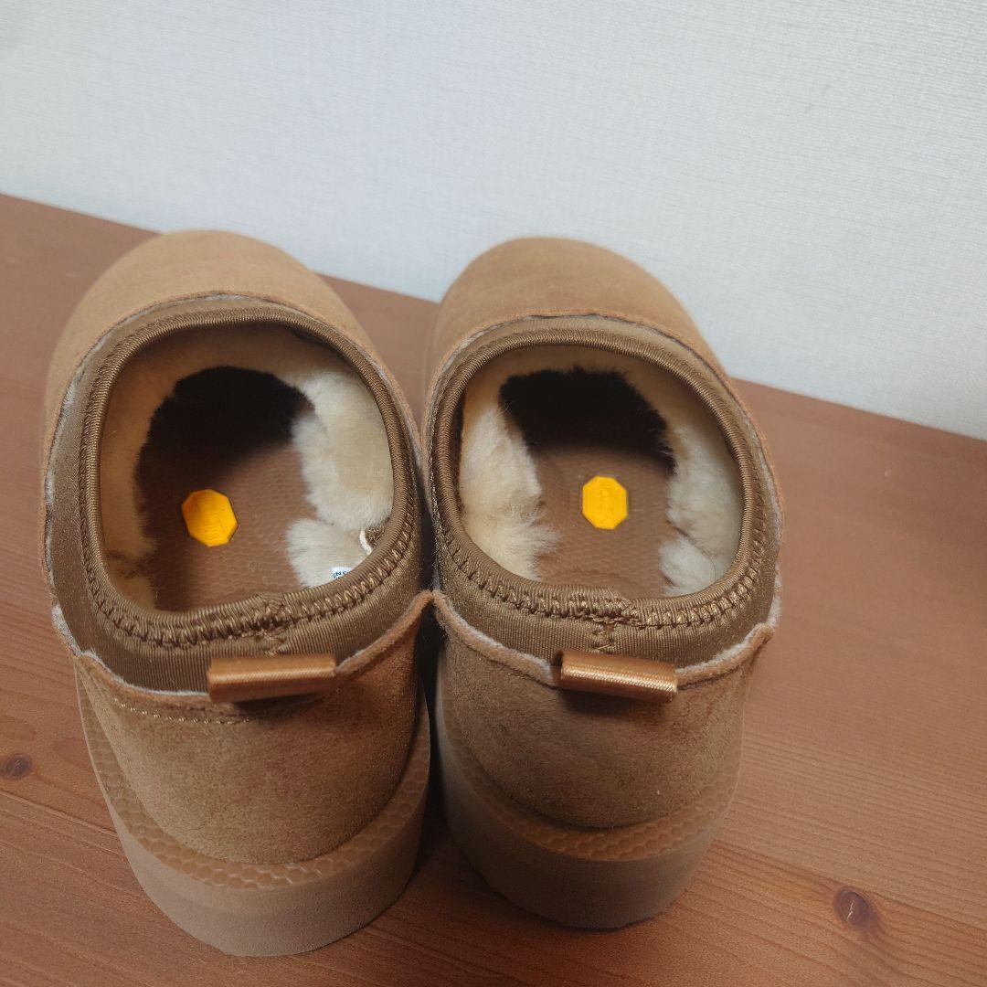 ふむ様 SUICOKE スイコック ムートンサボ スリッポン ブラウン 24cm