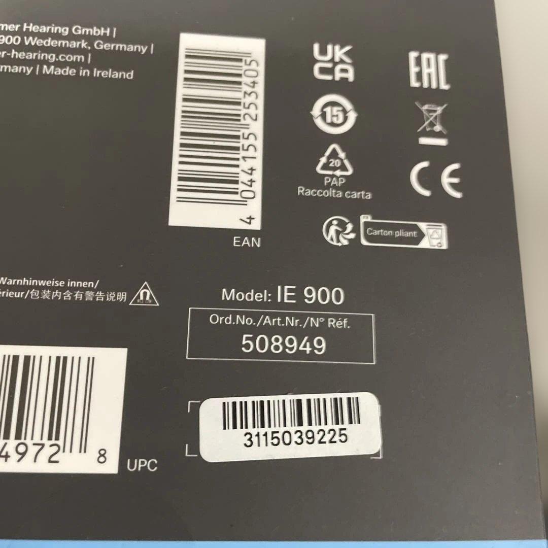 イヤホン SENNHEISER IE900