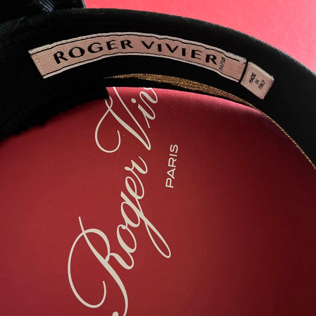 ロジェヴィヴィエ　サンバイザー　ストロー　帽子　キャップ　サンダル