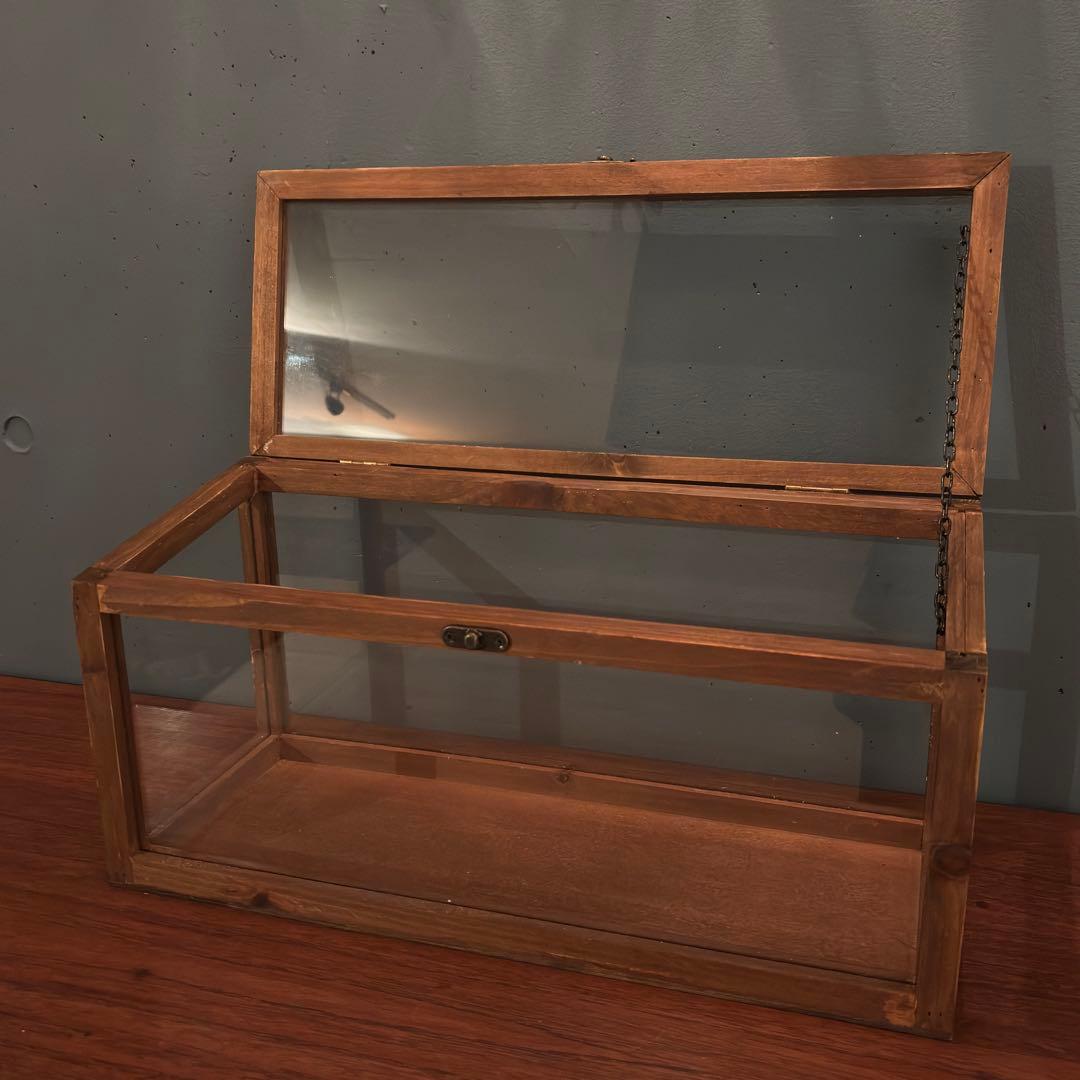 アンティーク風　ショーケース　ボックス　コレクションケース