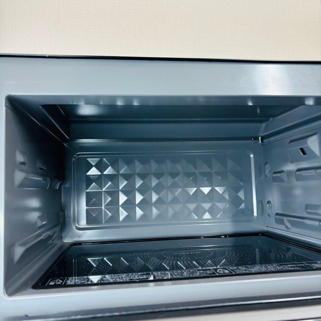 【庫内美品】 TOSHIBA 電子レンジ ER-VS23-K 21年製 フラット