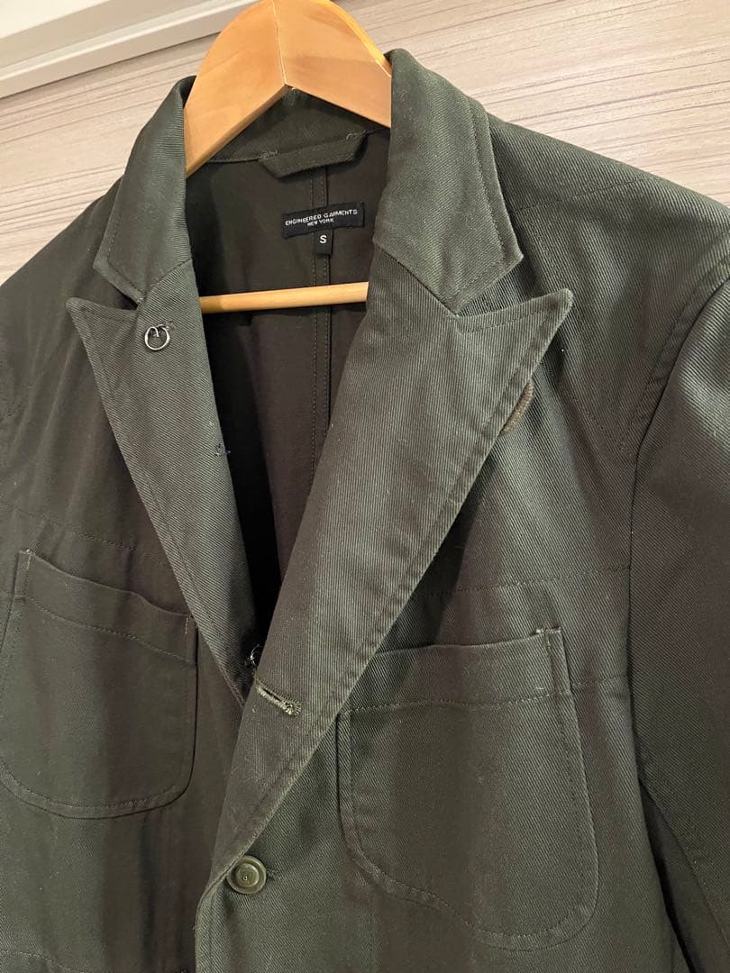 エンジニアードガーメンツ　ベッドフォードジャケット　オリーブ
