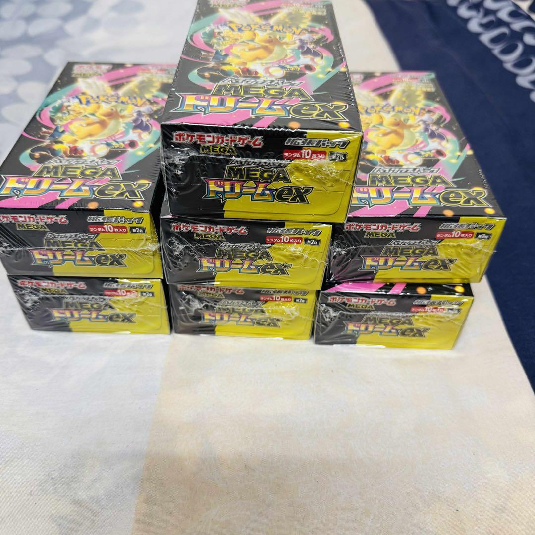 「シュリンク付き」ポケモンカードMEGA ハイクラスパックドリームex 7BOX