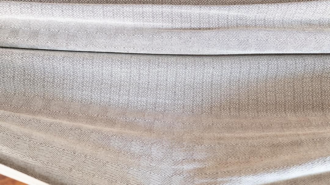 【１回使用のみ】susabi ダブルハンモック ブラウン×ブラックスタンド