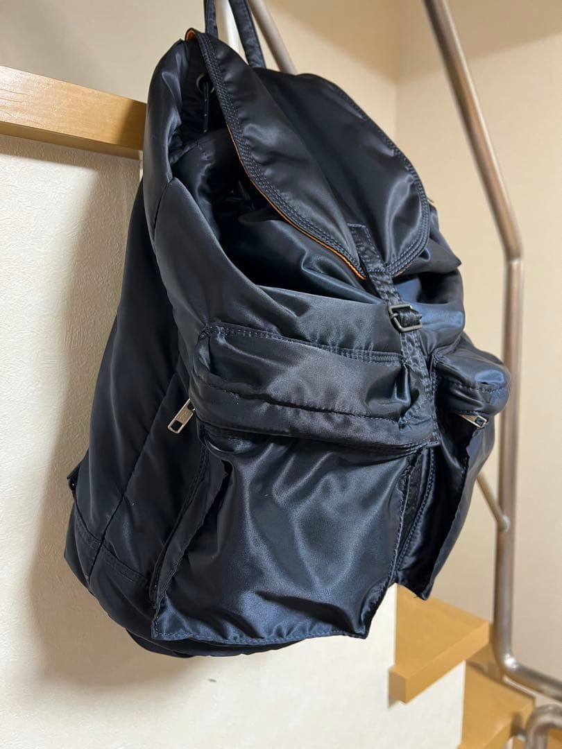 美品 ヘッドポーター タンカー バックパック アイアンブルー　吉田カバン