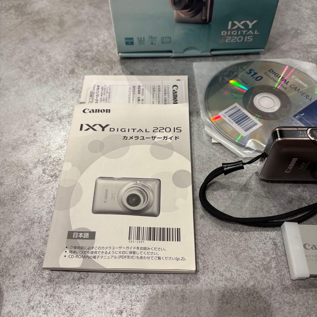 Canon IXY220 IS デジタルカメラ