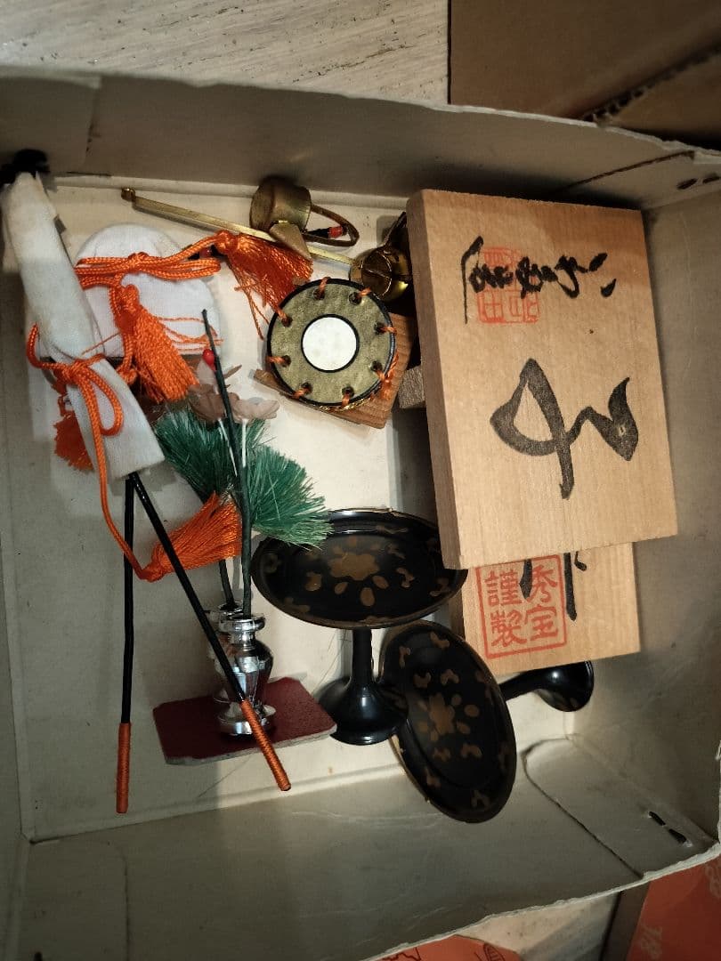 昭和40年代 アンティーク 希少雛人形 (オルゴール、ライト付き)