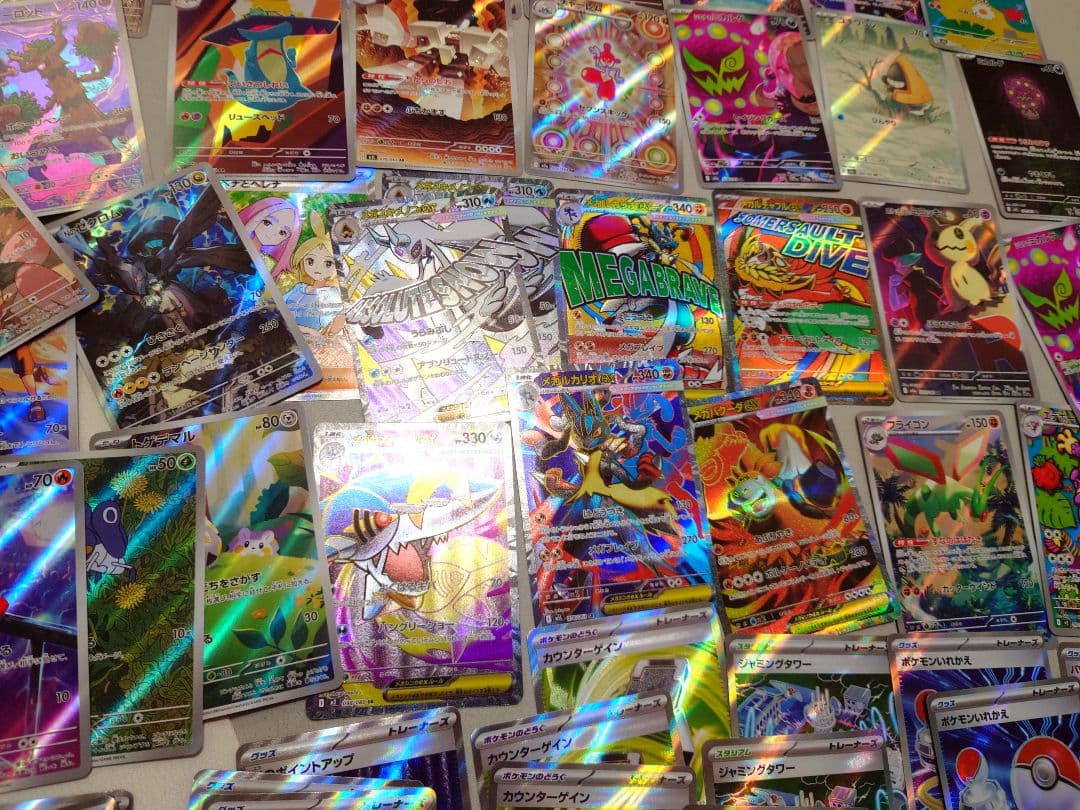 メガドリームex インフェルノX その他 SR AR ミラー 80枚 セット