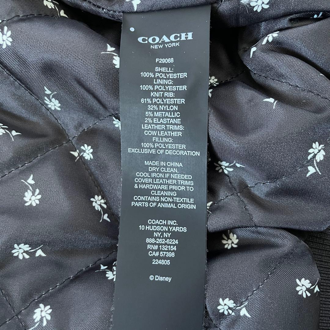 【美品】Disney × COACH コラボ ジャケット F29068（XS）