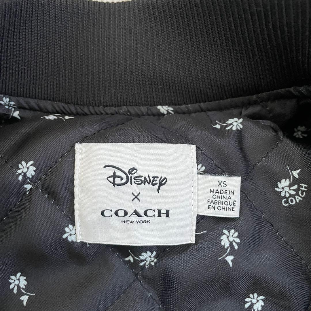 【美品】Disney × COACH コラボ ジャケット F29068（XS）