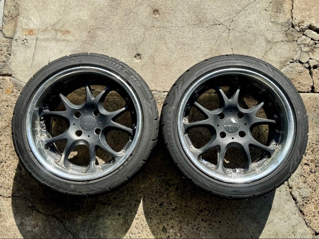 B*S様 SSR AGLE STRUSSE 17インチ 8.5J+18 4穴 2