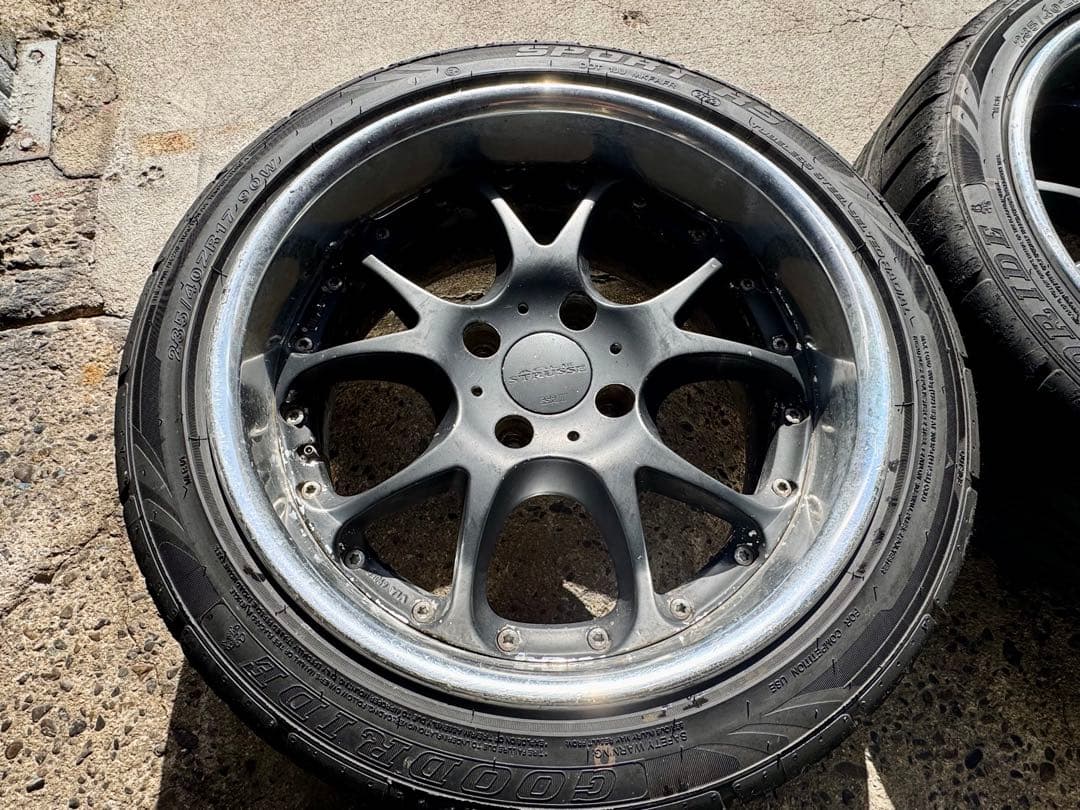 B*S様 SSR AGLE STRUSSE 17インチ 8.5J+18 4穴 2