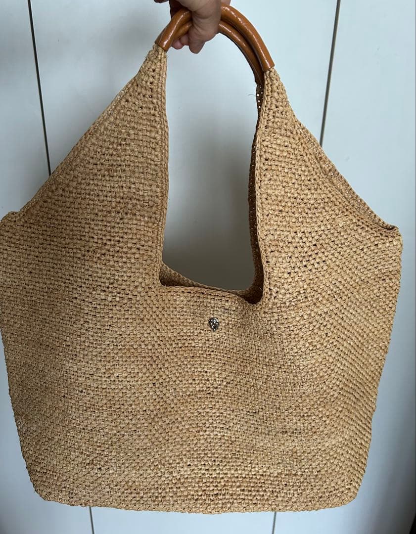 HELEN KAMINSKI 　ベージュ かごバッグ