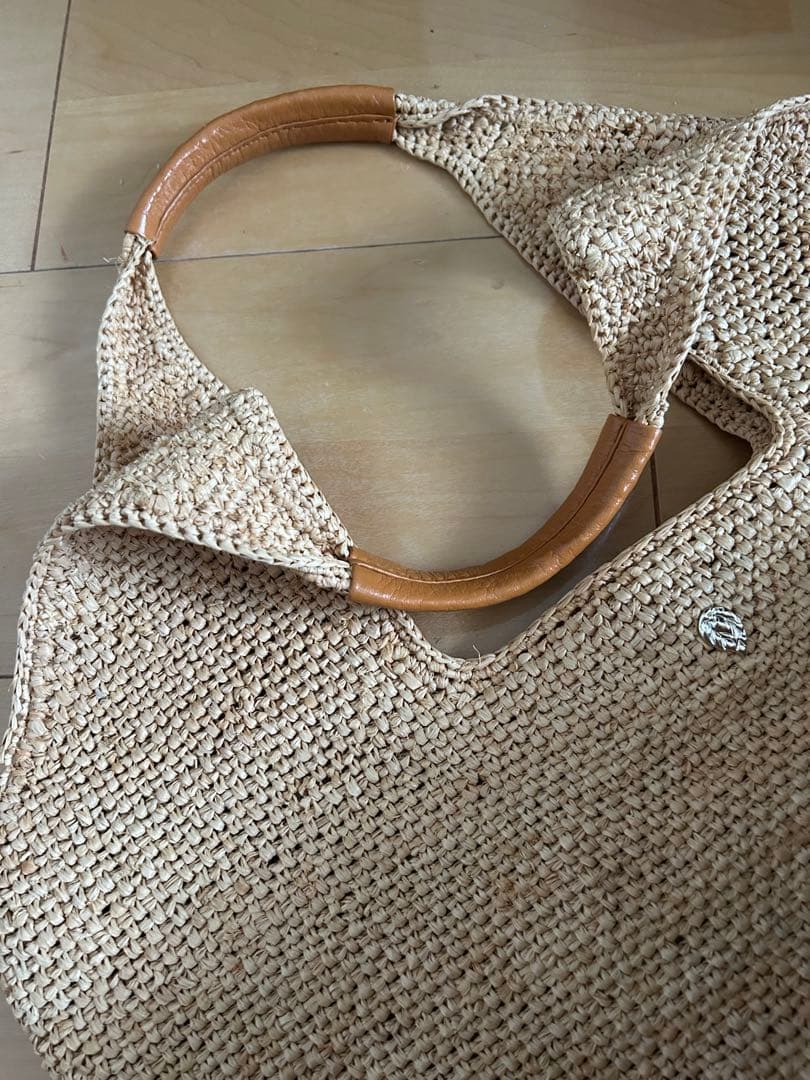 HELEN KAMINSKI 　ベージュ かごバッグ