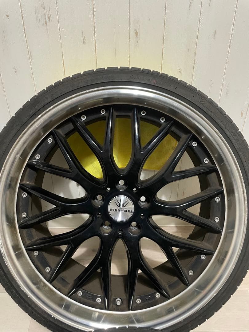 LOXARNY 20インチ タイヤホイール ４本セット 黒メッシュ。