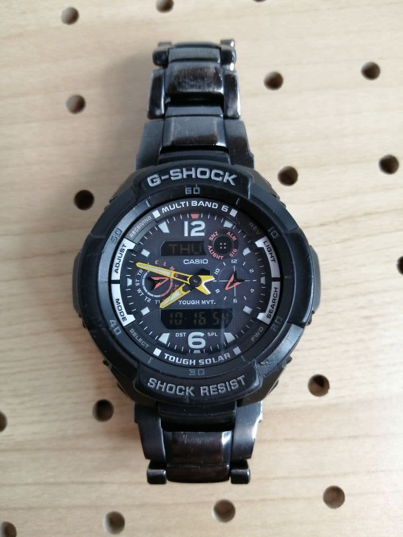 カシオ　G-shock GW-3500BD 洗浄済み