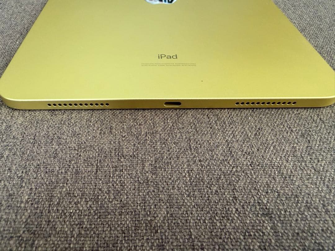【美品】iPad第10世代　Wi-Fi 64GB イエロー