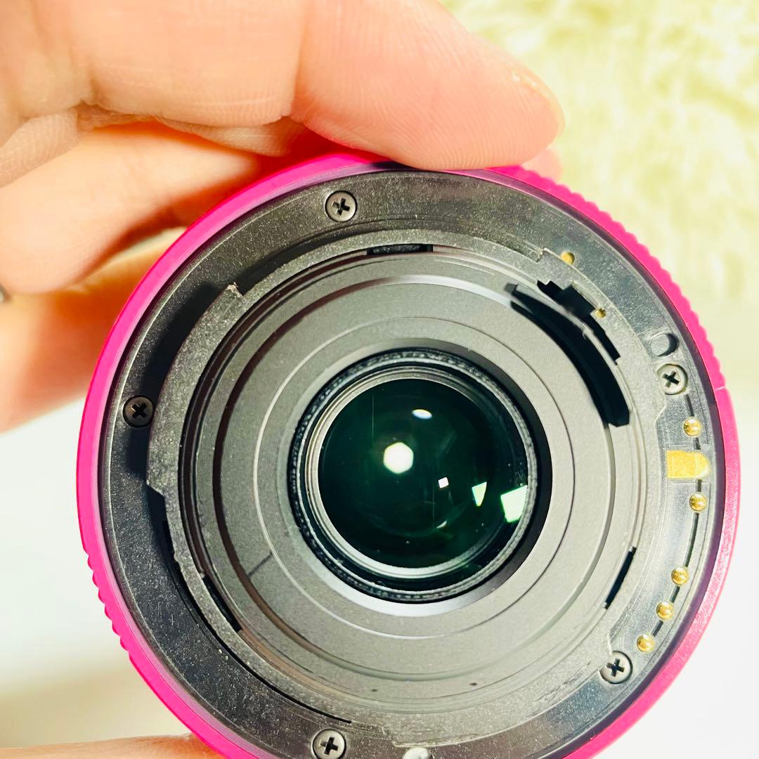 超美品　PENTAX K-r レンズキット　特注カラー　ピンク　グリーン