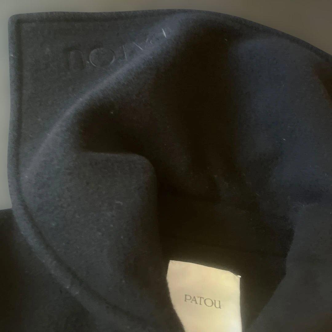 PATOUパトゥーダブルフェイスウール クロップコート36