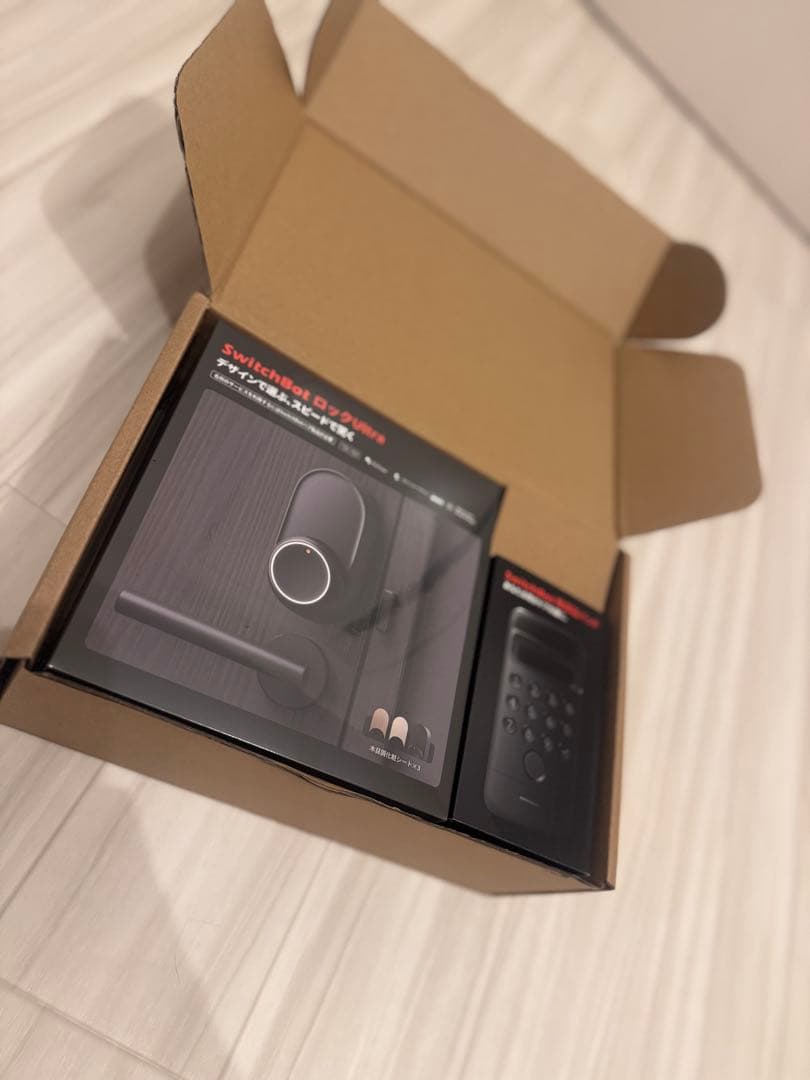 【新品未使用未開封】SwitchBotスマートロックUItra顔認証