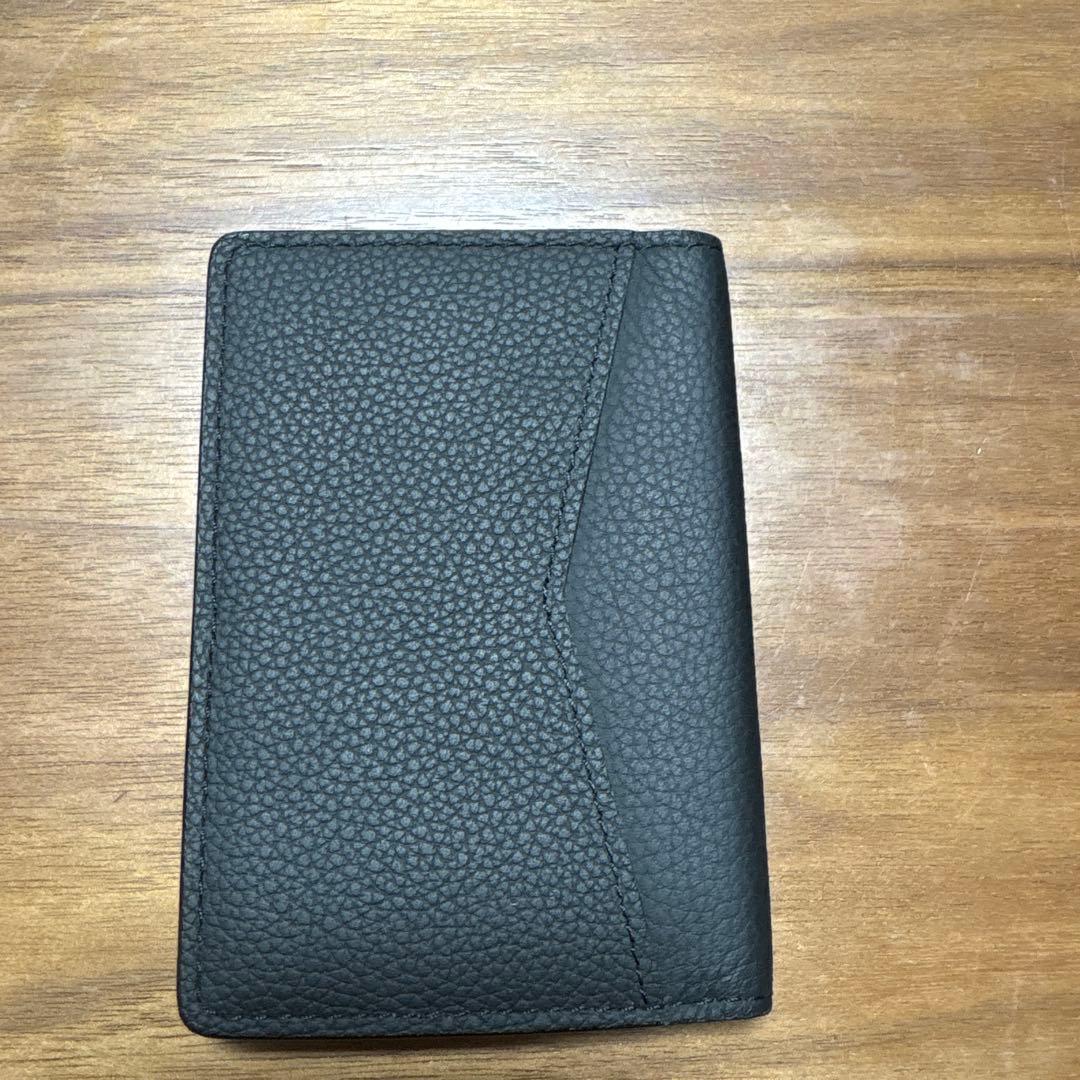 値下げ！Louis Vuitton ブラック 黒 名刺入れ ルイヴィトン