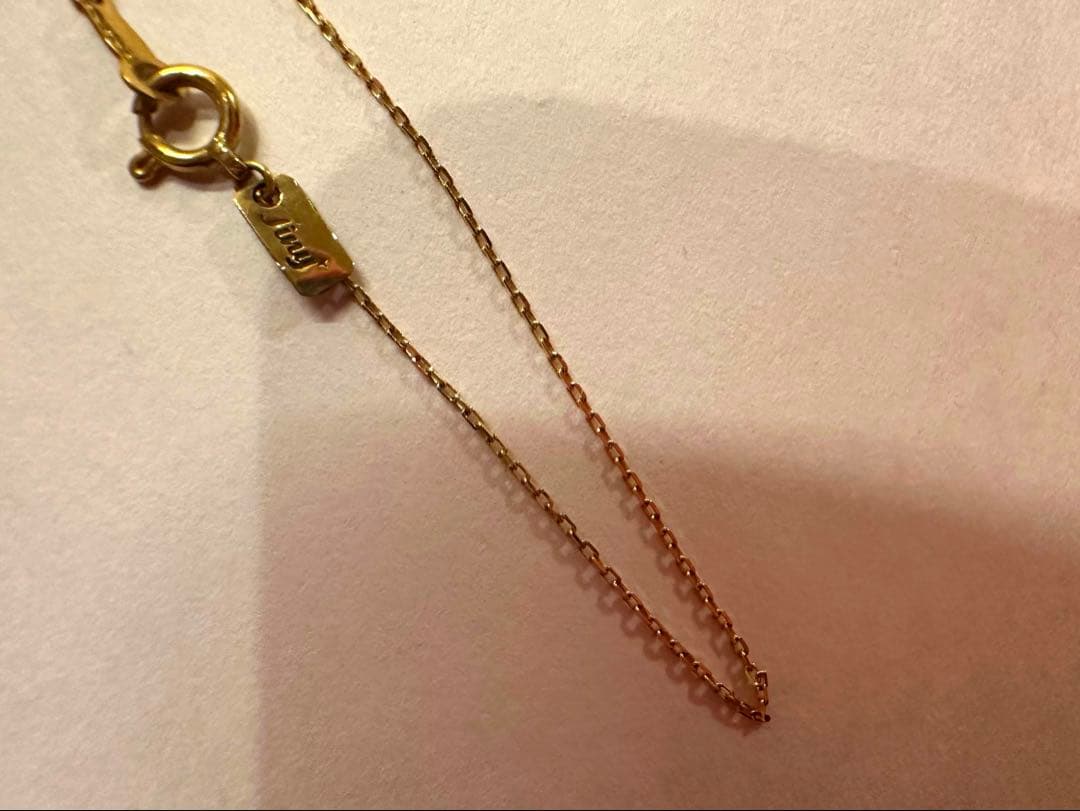 Alice in Tinyroom リボンネックレス K18