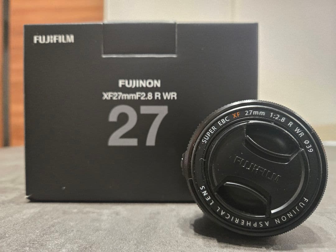 FUJIFILM XF27mmF2.8 R WR レンズ