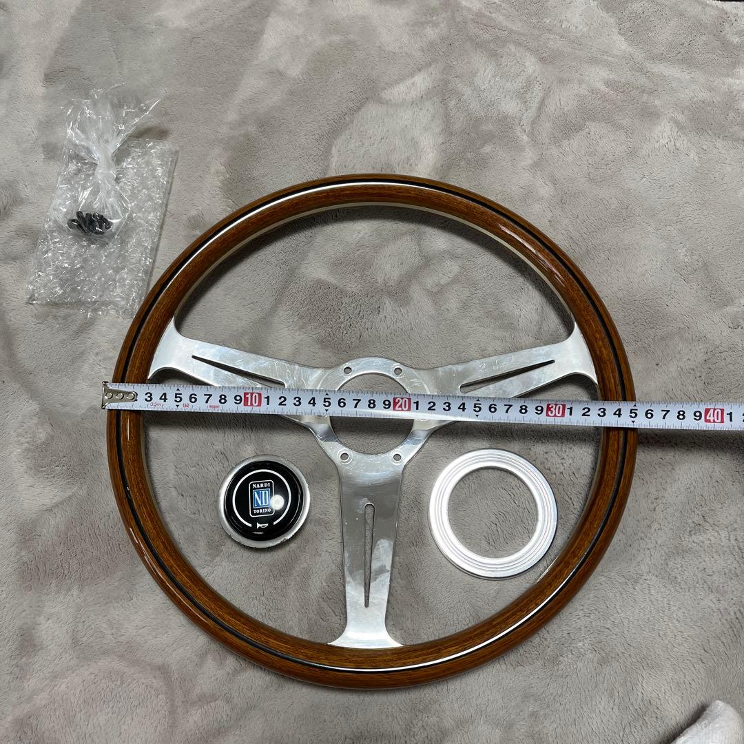 ナルディ　ウッドステアリング　36パイ