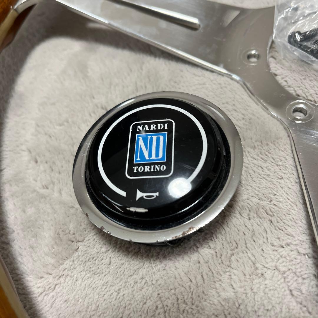 ナルディ　ウッドステアリング　36パイ