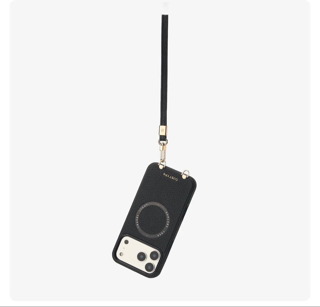 custype iPhone17 Proケース　ブラック