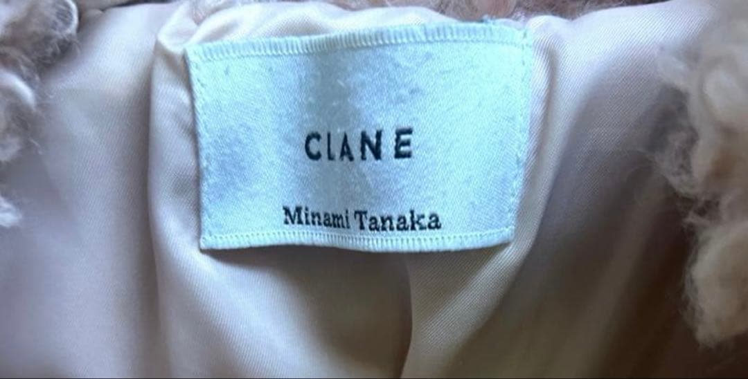MINAMI TANAKA×CLANE CURL FUR SHORT COAT