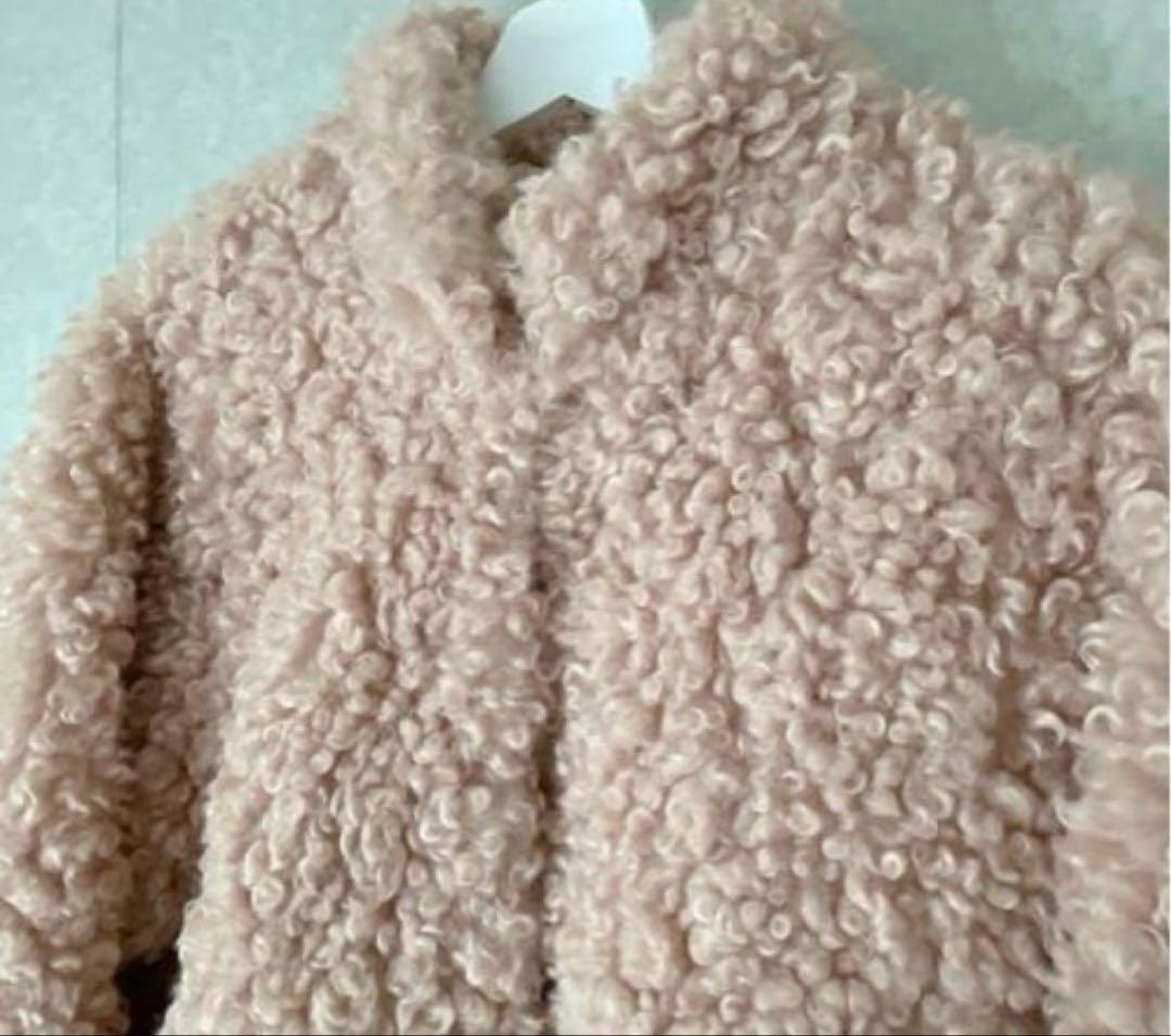 MINAMI TANAKA×CLANE CURL FUR SHORT COAT