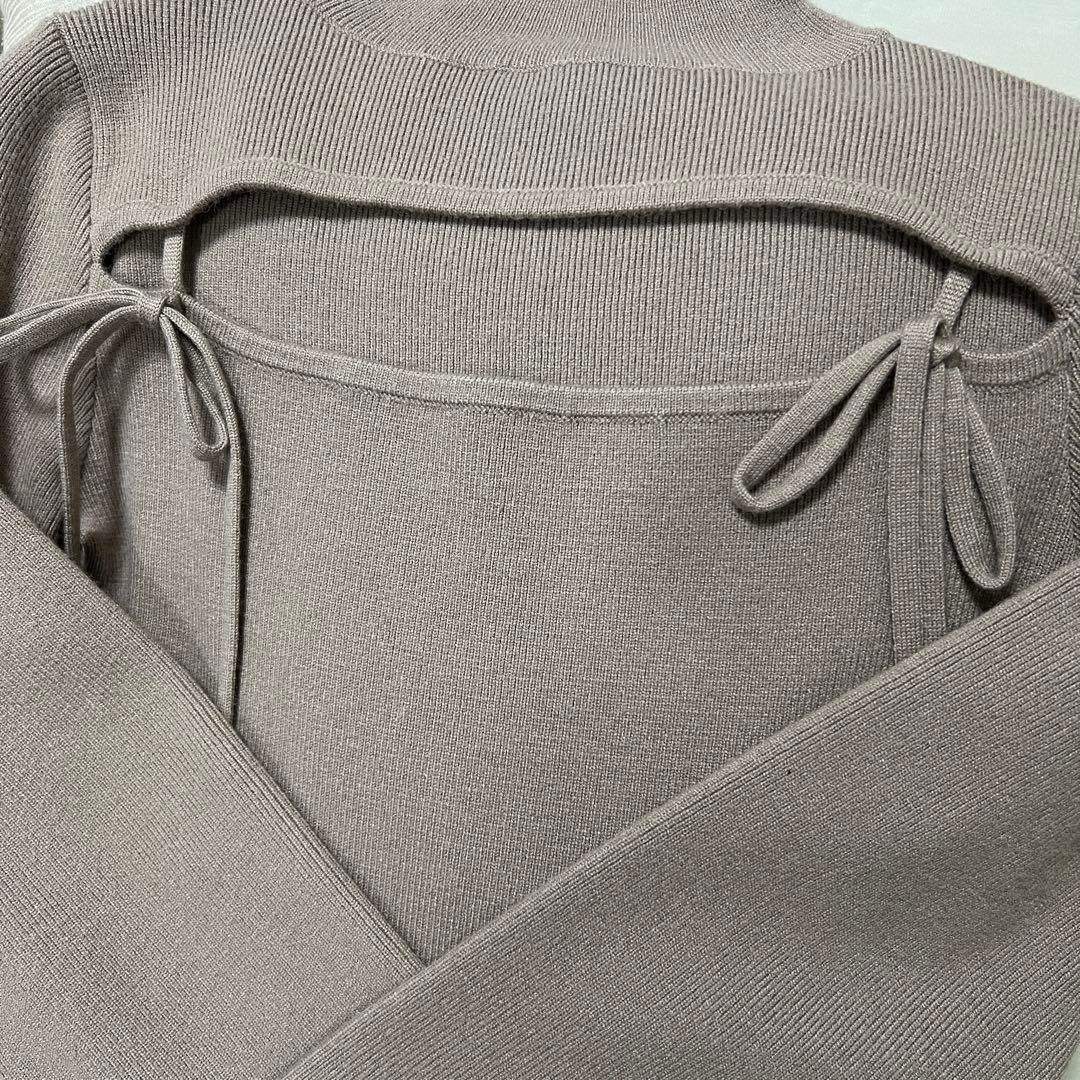 [美品]アンドマリー　andmary べべミニドレス　グレージュ